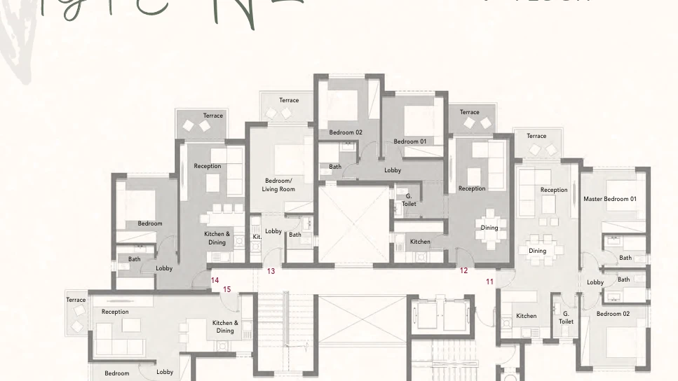 Badya October Compound — residential apartment 60 m², residential apartment