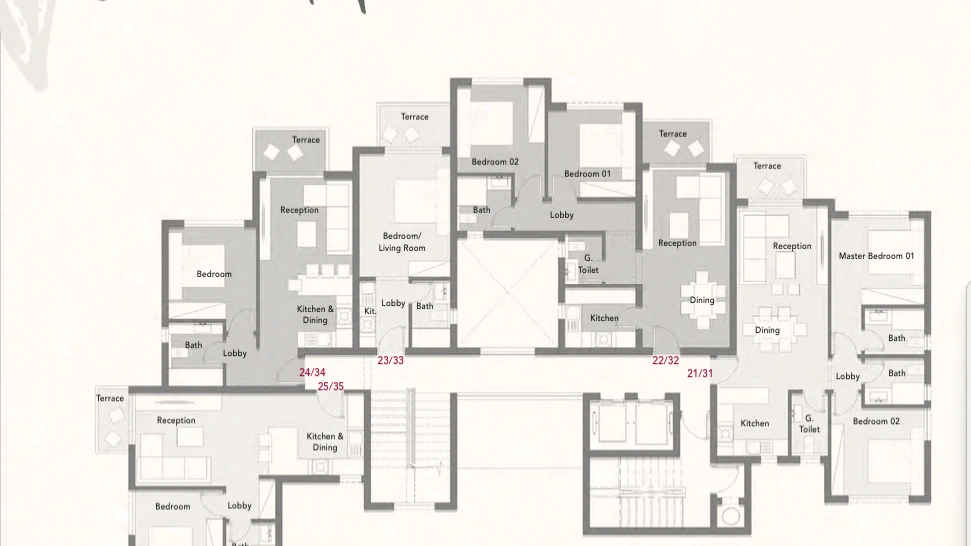 Badya October Compound — residential apartment 131.32 m², residential apartment